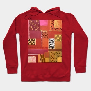 African safari quilt Hoodie